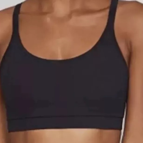 FourLaps‎ Vitality Sports Bra Double Cross Back  Womens Black Gym/Workout NWT - Picture 5 of 9